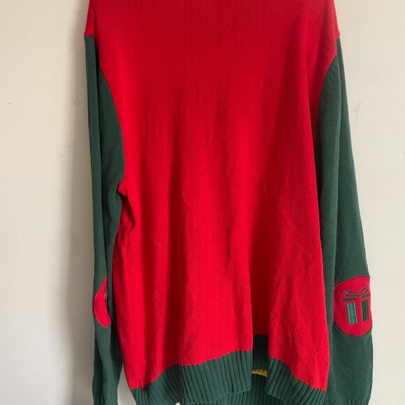 “Get Lit” Ugly Christmas Sweater - MED - Picture 7 of 10